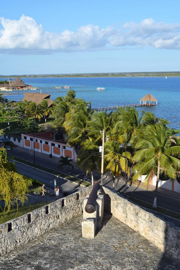 Delmar Hostal Bacalar Exterior foto