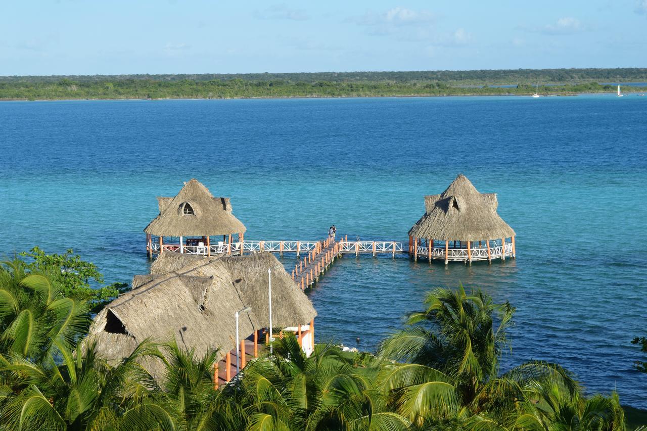 Delmar Hostal Bacalar Exterior foto